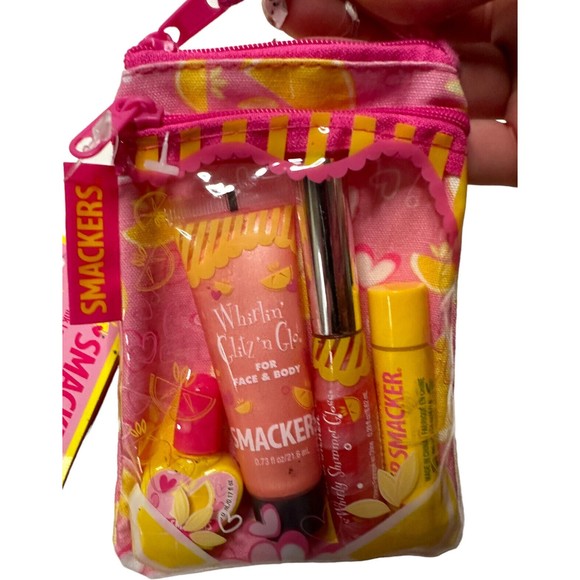 Lip Smacker Glam Bag Pink Lemonade SEALED chapstick, Lip Gloss, Glow, Polish - Picture 3 of 15